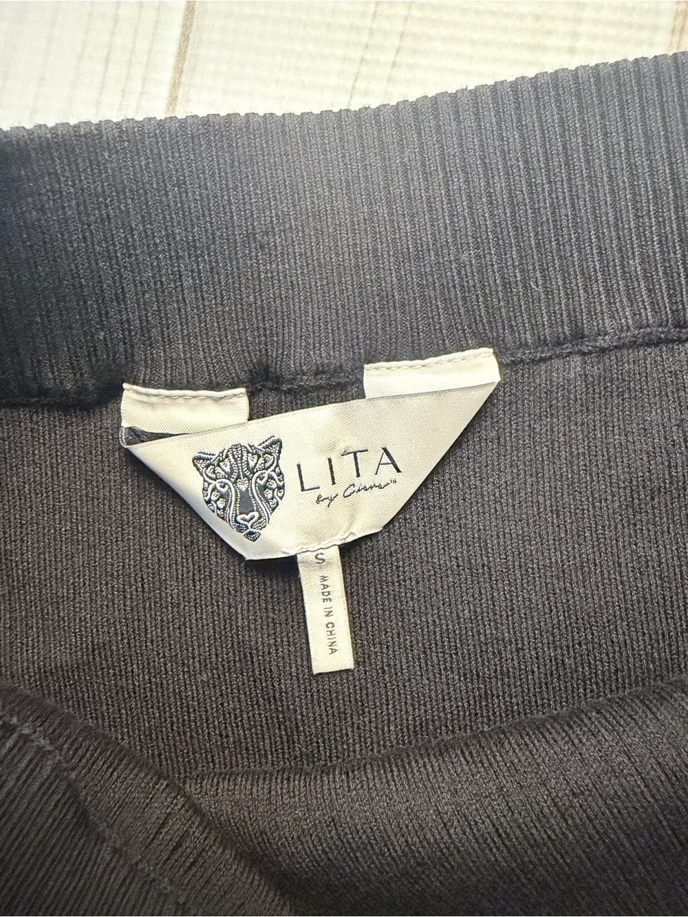 Lita by Ciara Black Button-Trim Pencil Skirt - Picture 4 of 7